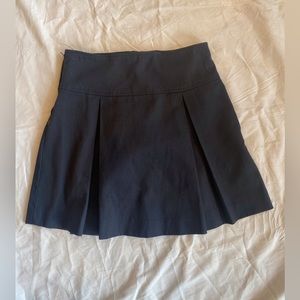 Like New Dennis Pleated Black Tennis Skirt
